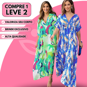 [COMPRE 1, LEVE 2] Vestido Longo Verenna + Bolsa de Brinde