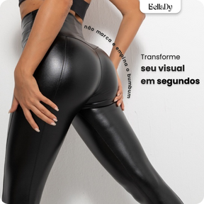 Calça de Couro Aveludada - HotLeg™(Compre 1 Leve 2 + Brinde Exclusivo)