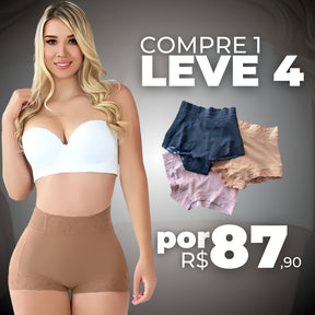 PROMOÇÃO DE ANIVERSÁRIO - Calcinhas Fit Shape - Compre 1 Leve 4 + Frete grátis para todo o Brasil