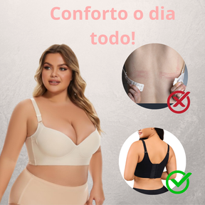 PROMOÇÃO POR TEMPO LIMITADO 🔥 -  Kit 4 Sutiãs Becca Push-Up Modelador!