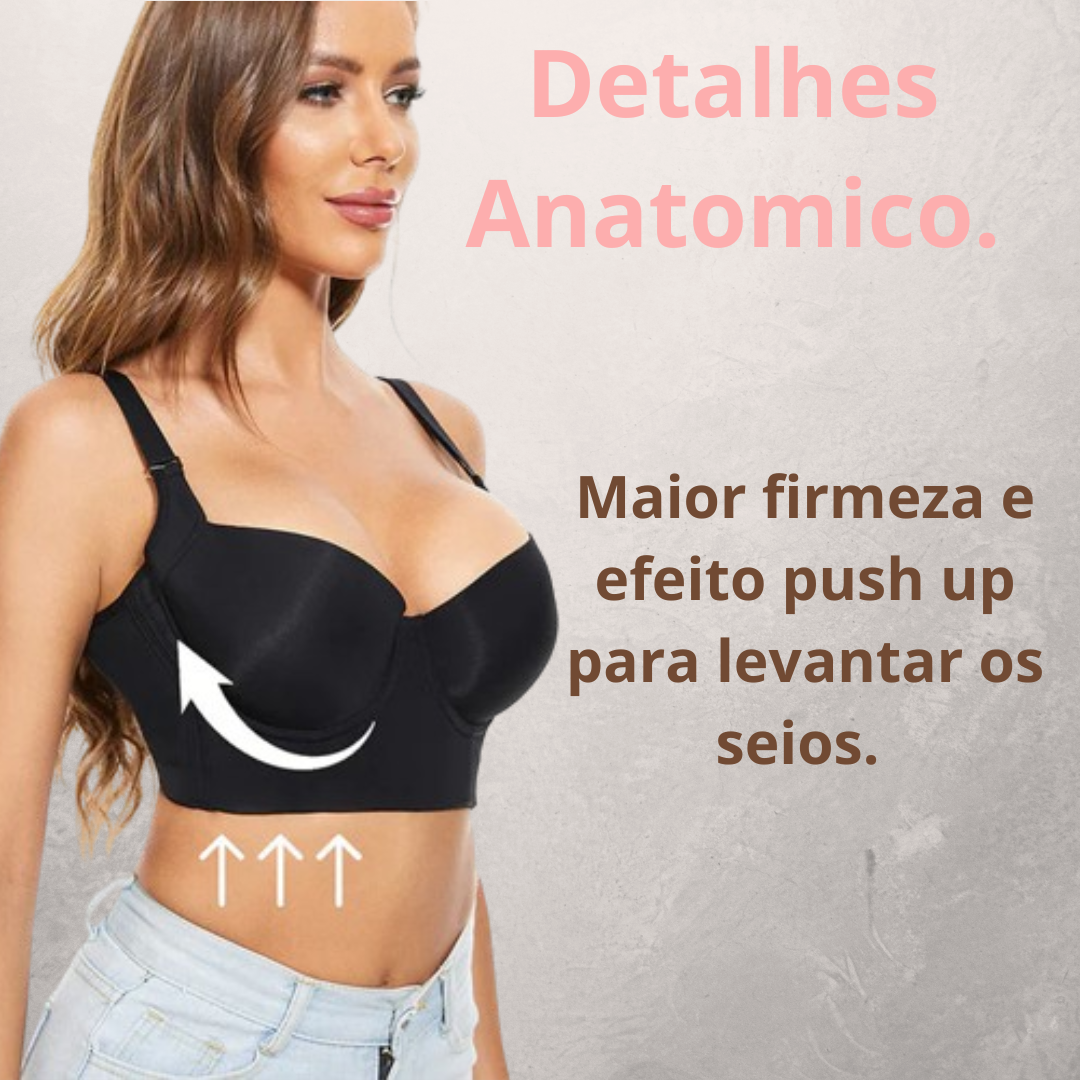 PROMOÇÃO POR TEMPO LIMITADO 🔥 -  Kit 4 Sutiãs Becca Push-Up Modelador!